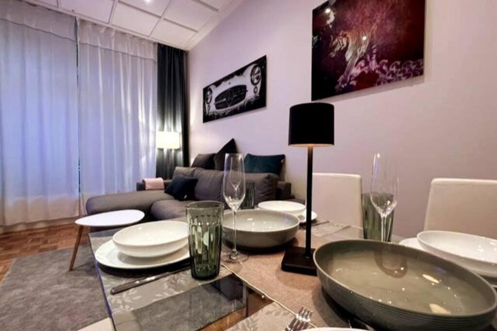 Soul-Apartment Terrasse Privat-Parkplatz Boxspringbett 55Zoll Tv Wlan Leipzig Exterior foto
